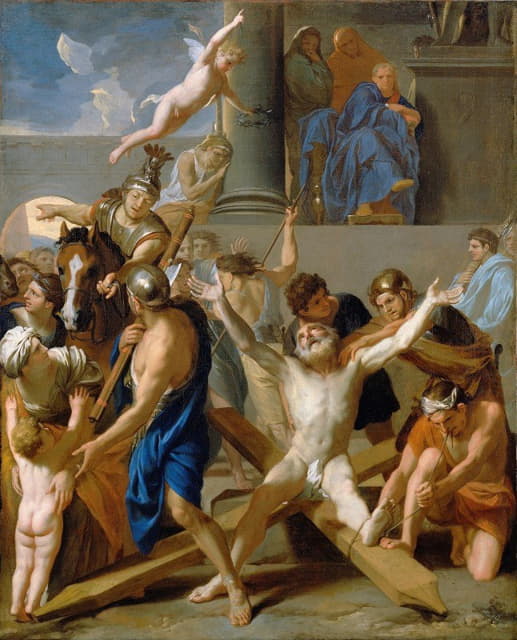 Charles Le Brun - The Martyrdom of Saint Andrew