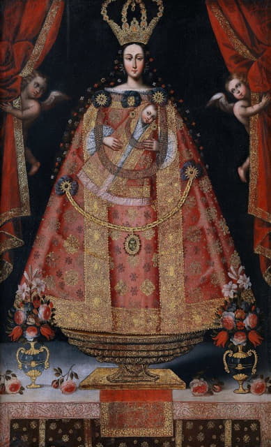 Cuzco School - Virgin of Bethlehem