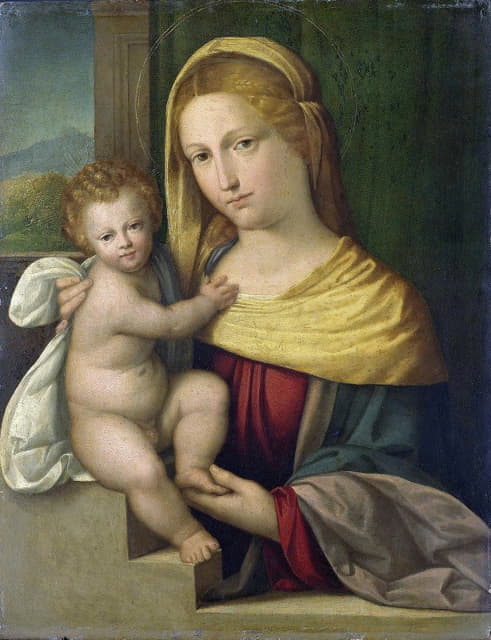 Benvenuto Tisi - Madonna and Child