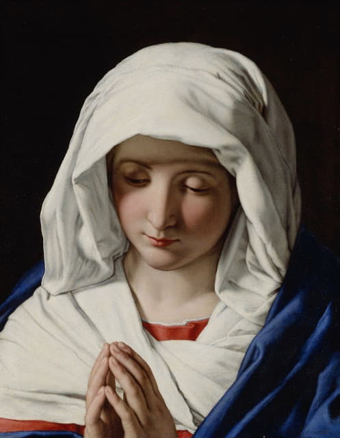 Giovanni Battista Salvi da Sassoferrato - The Virgin praying