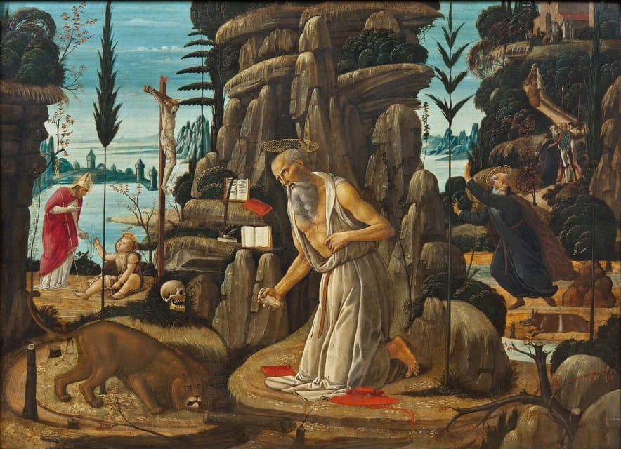 Jacopo del Sellaio - The Penitent St Jerome