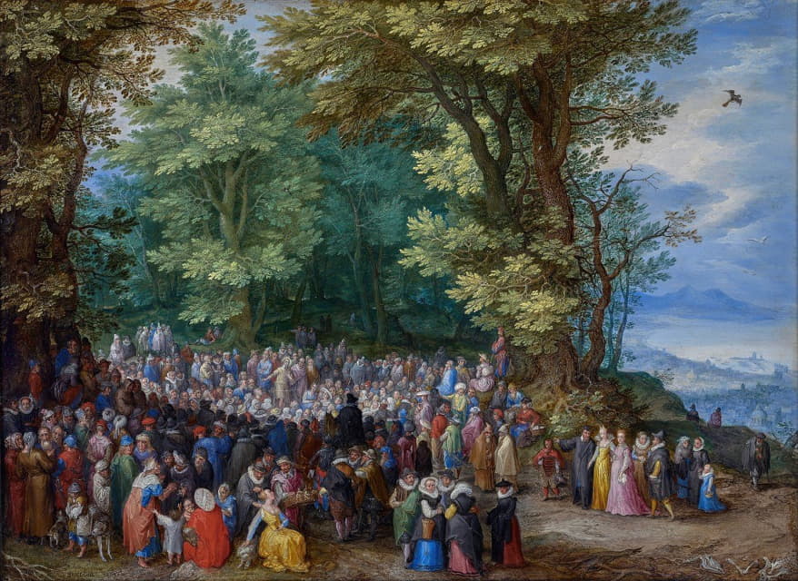 Jan Brueghel The Elder - The Sermon on the Mount
