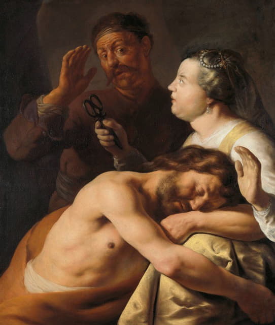 Jan Lievens - Samson and Delilah