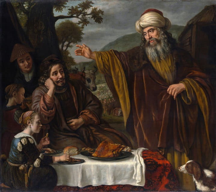 Jan Victors - Abraham’s Parting from the Family of Lot
