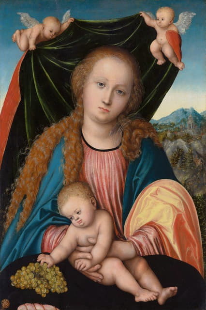 Lucas Cranach the Elder - Virgin and Child
