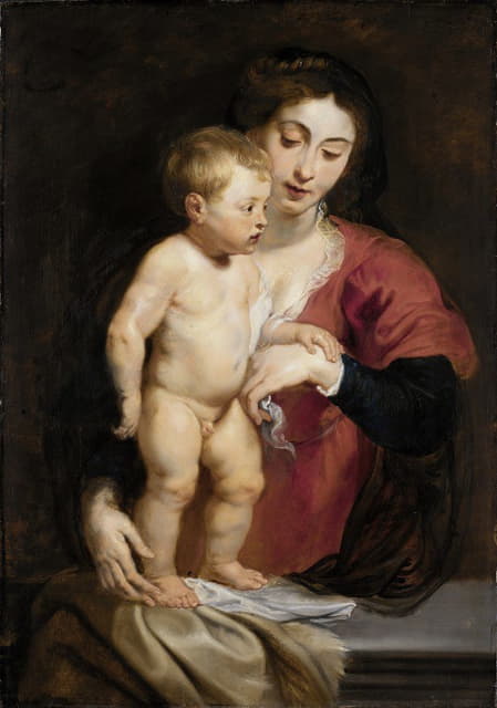 Peter Paul Rubens - Madonna and Child