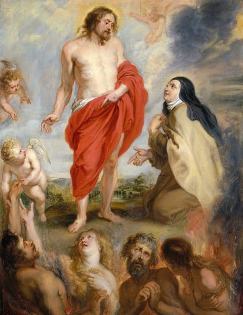 Peter Paul Rubens - Saint Teresa of Ávila Interceding for Souls in Purgatory
