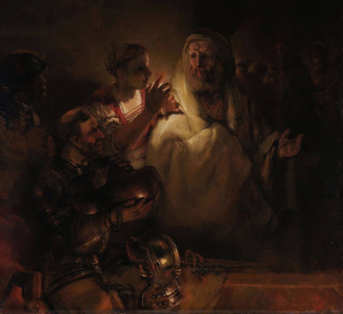 Rembrandt van Rijn - The Denial of St Peter