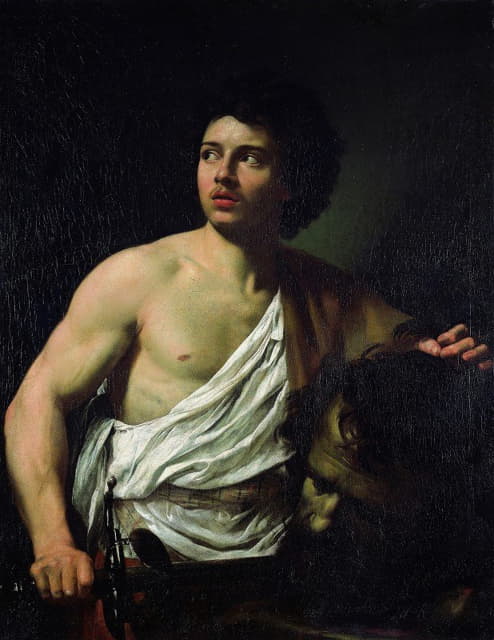 Simon Vouet - David with the Head of Goliath