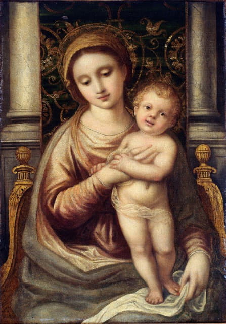 Anonymous - Madonna and Child