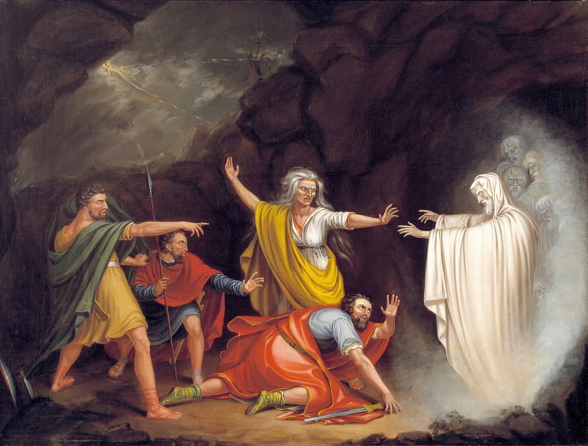 William Sidney Mount - Saul and the Witch of Endor