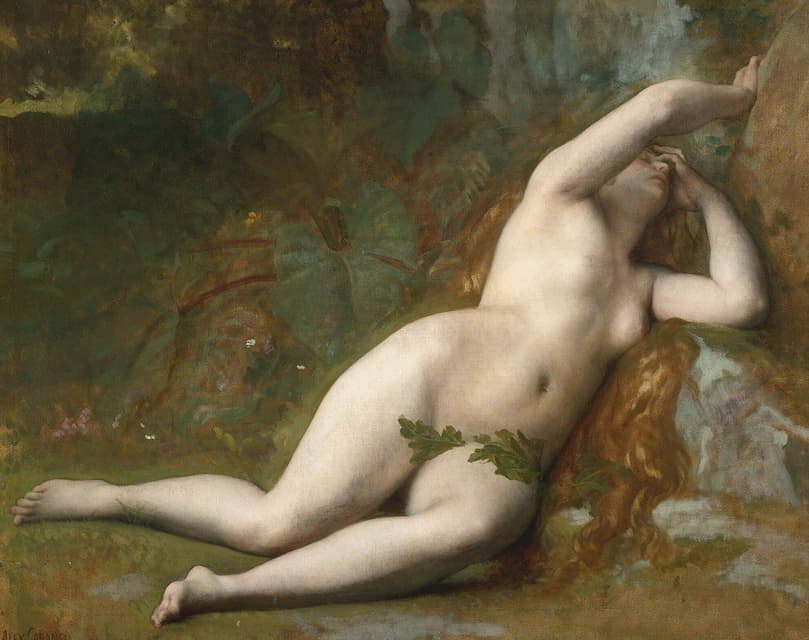 Alexandre Cabanel - Eve After The Fall