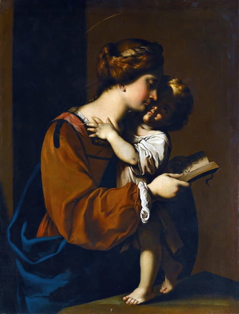 Antiveduto Gramatica - The Madonna And Child