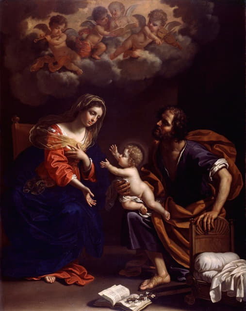 Benedetto Gennari The Younger - The Holy Family