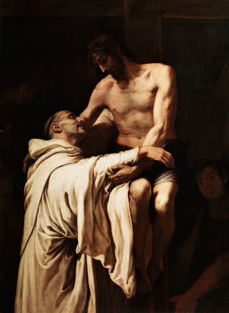 Francisco Ribalta - St. Bernard Embraces Christ
