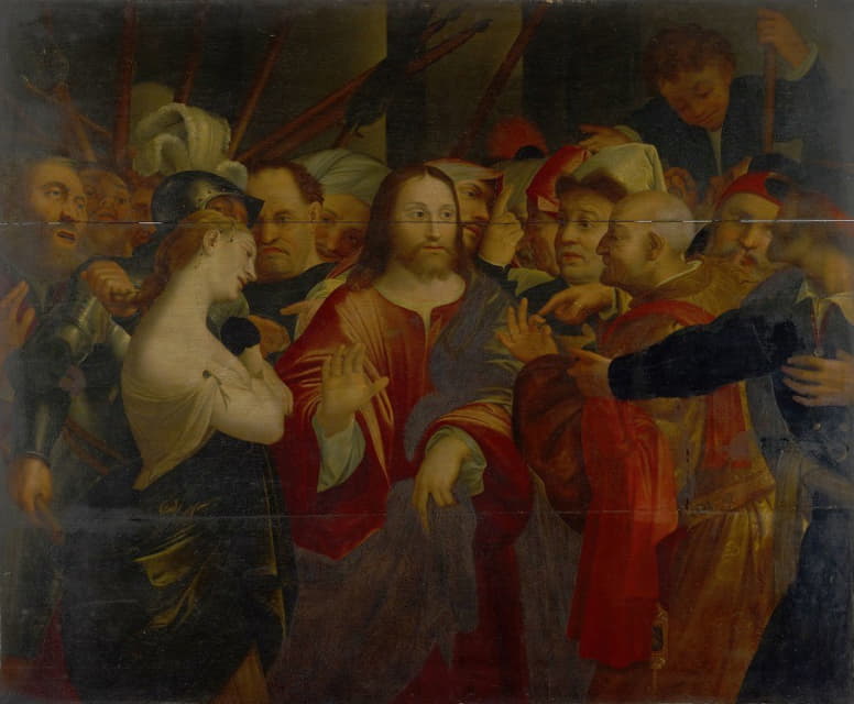 Lorenzo Lotto - Christ And The Adulteress