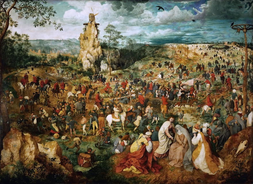 Pieter Bruegel The Elder - The Procession To Calvary