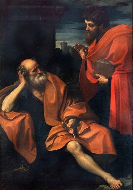 Guido Reni - Paul Rebukes the Repentant Peter