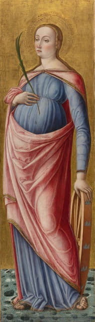 Bartolomeo Vivarini - Saint Catherine Of Alexandria