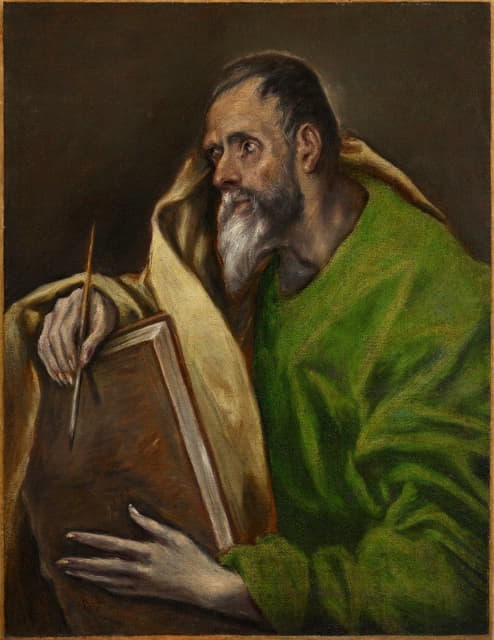 El Greco (Domenikos Theotokopoulos) - St. Luke