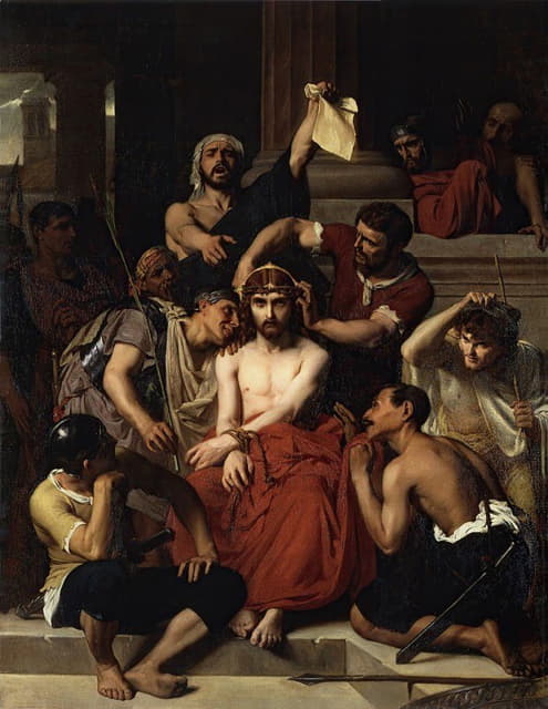 François-Léon Benouville - Jesus-In The Praetorium