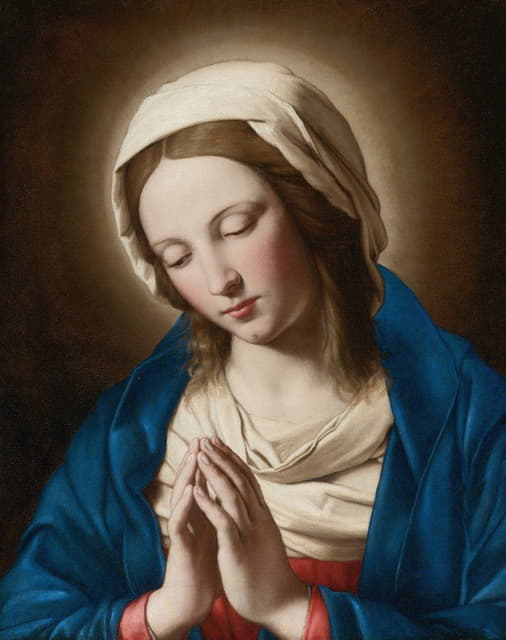 Giovanni Battista Salvi da Sassoferrato - Madonna At Prayer