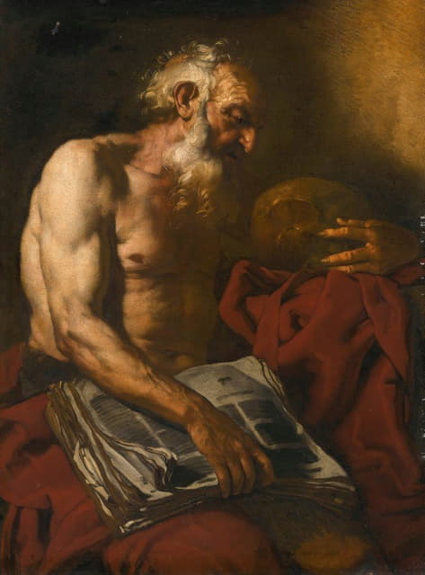 Johann Carl Loth - Saint Jerome
