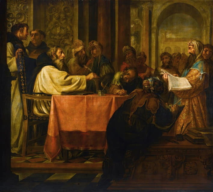 Juan de Valdés Leal - The Disputation Of Saint Jerome