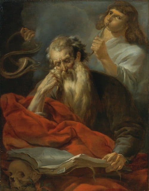 Nicolaes Pietersz. Berchem - Saint Jerome