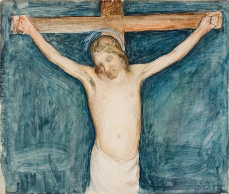 Pekka Halonen - Crucifixion