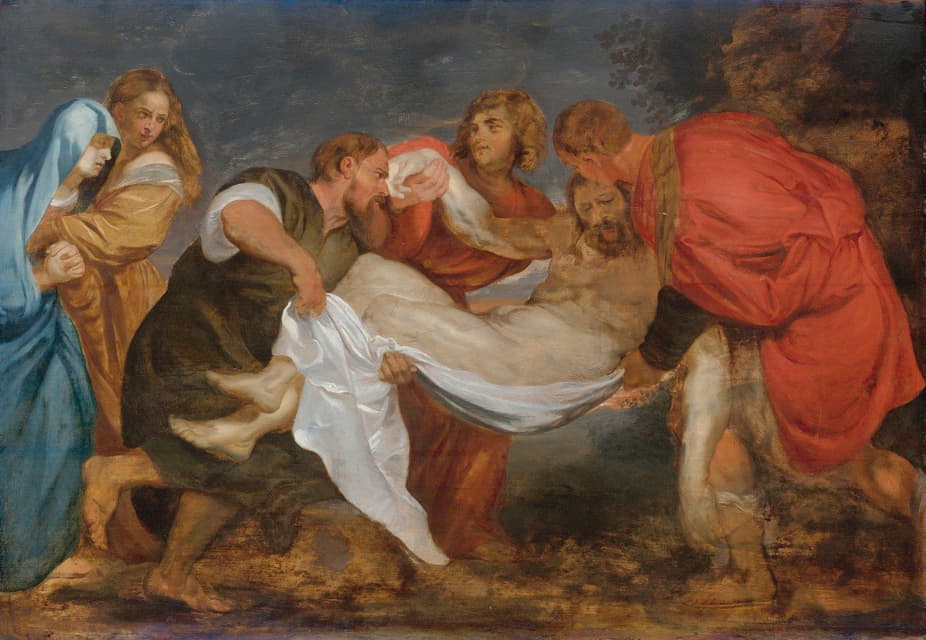 Workshop of Peter Paul Rubens - The Entombment