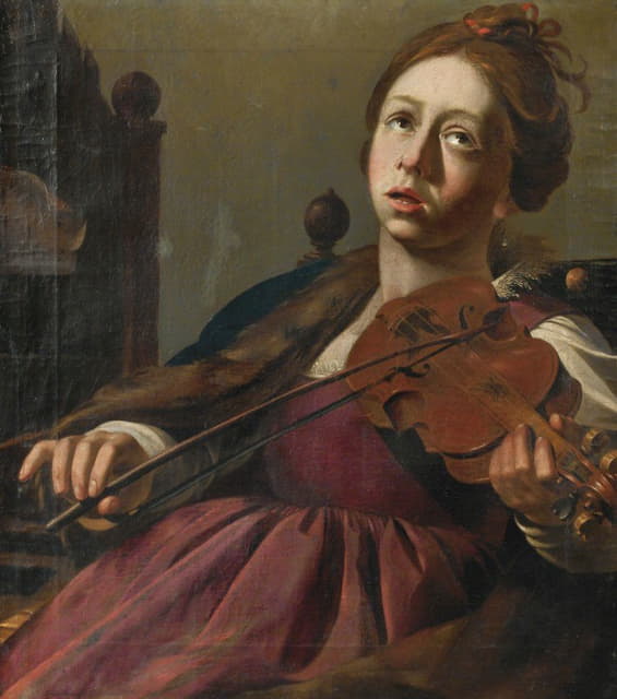 Wouter Pietersz. Crabeth II - Saint Cecilia
