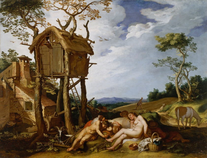 Abraham Bloemaert - Parable Of The Wheat And The Tares