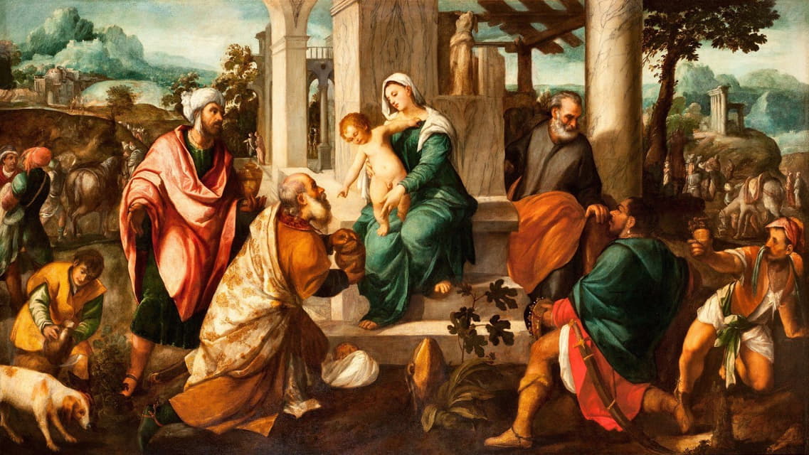 Bonifacio Veronese - Adoration Of The Magi