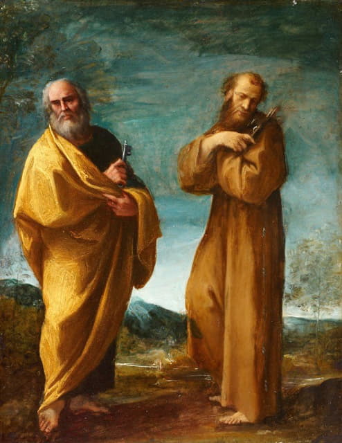 Ludovico Carracci - Saints Peter and Francis of Assisi