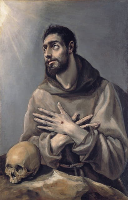 El Greco (Domenikos Theotokopoulos) - Saint Francis In Ecstasy