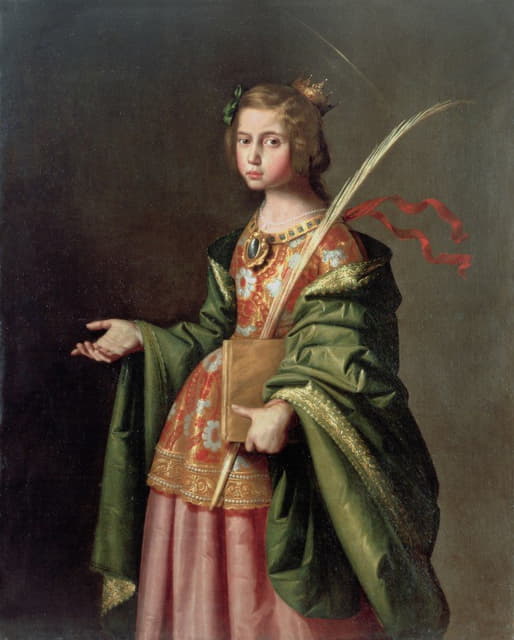 Francisco de Zurbarán - Saint Elizabeth Of Thuringia