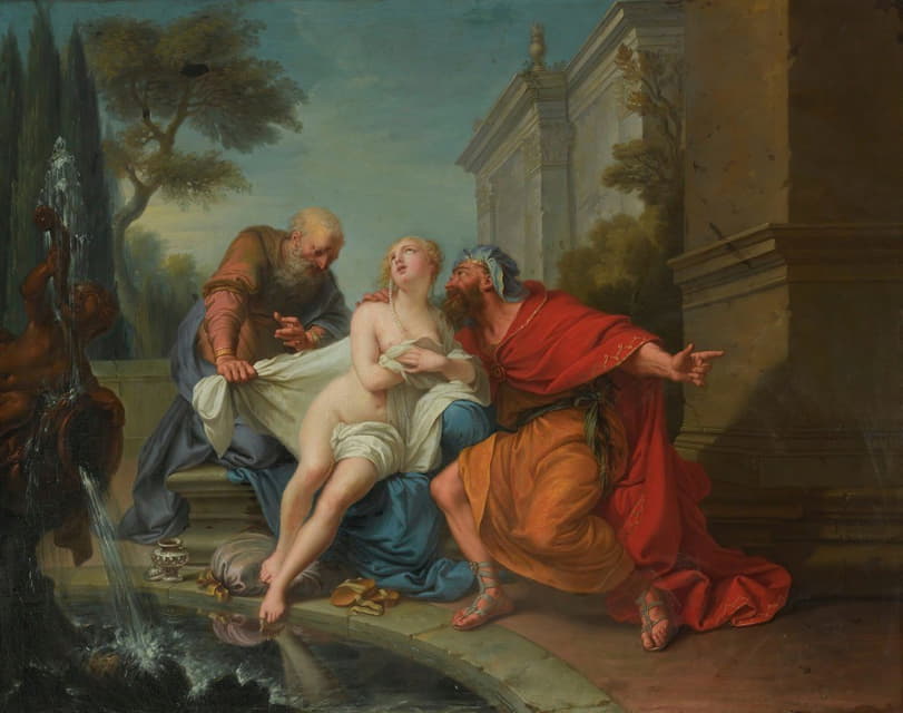 Jean-Baptiste van Loo - Susannah And The Elders
