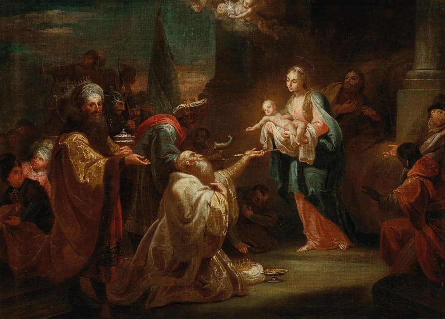 Johann Josef Karl Henrici - Adoration Of The Kings