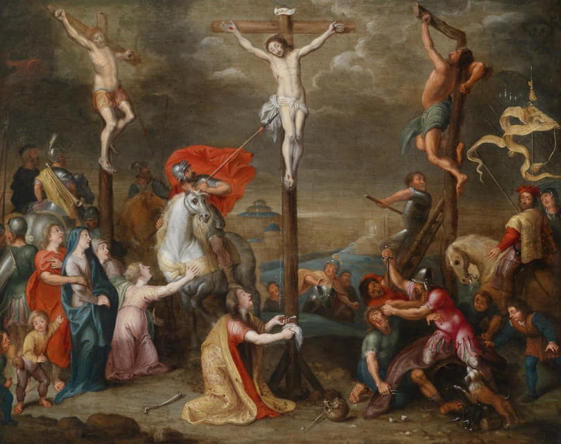 Simon de Vos - Crucifixion