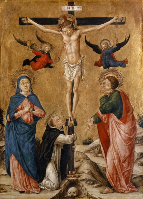 Bartolomeo Vivarini - The Crucifixion of Christ