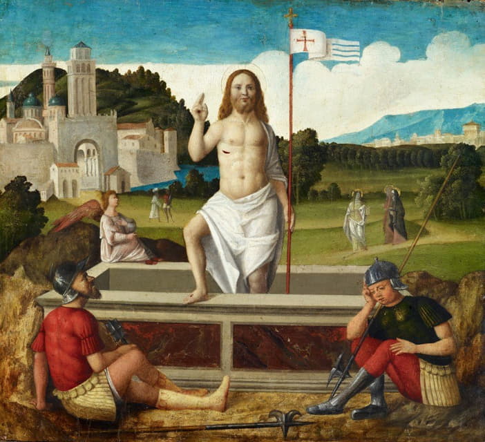 Francesco Di Simone Da Santacroce - Resurrection of Christ