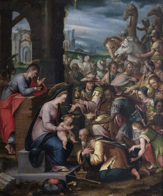 Frans Francken The Elder - The Adoration of the Magi