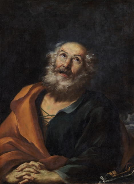 Girolamo Troppa - Saint Peter Penitent