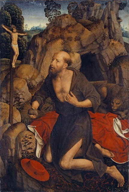 Hans Memling - The Penitence of Saint Jerome