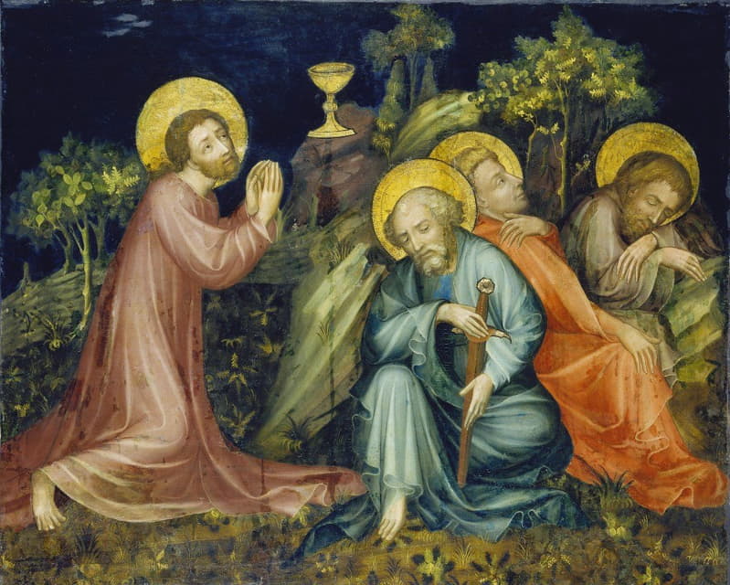 Nuremberg Master Of The Altarpiece Of The Virgin - The Agony in the Garden