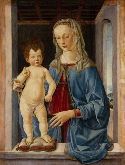 Piermatteo D'amelia - Virgin and Child