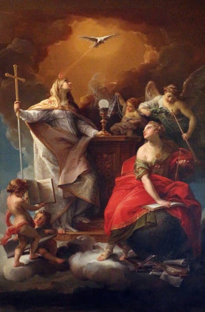Pompeo Batoni - Allegory Of Religion
