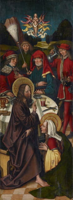 Sigmund Holbein - Christ in the House of Simon