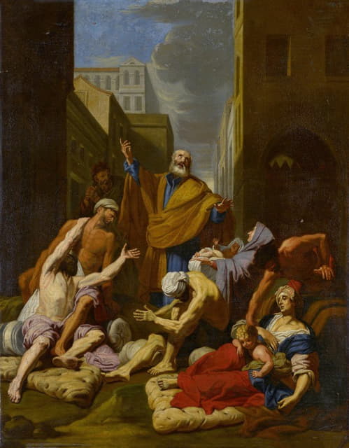 圣彼得用他的影子治愈病人